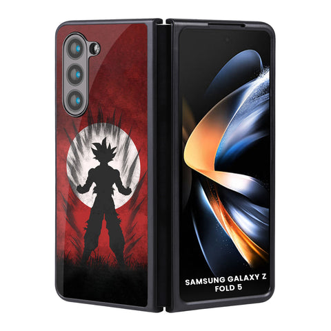 Japanese Animated Samsung Galaxy Z Fold5 5G Glass Back Cover Online