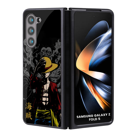 Dark Luffy Samsung Galaxy Z Fold5 5G Glass Back Cover Online