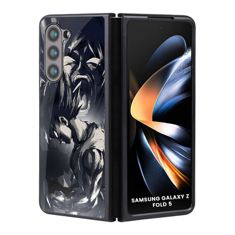 Sketch Art DB Samsung Galaxy Z Fold5 5G Glass Back Cover Online