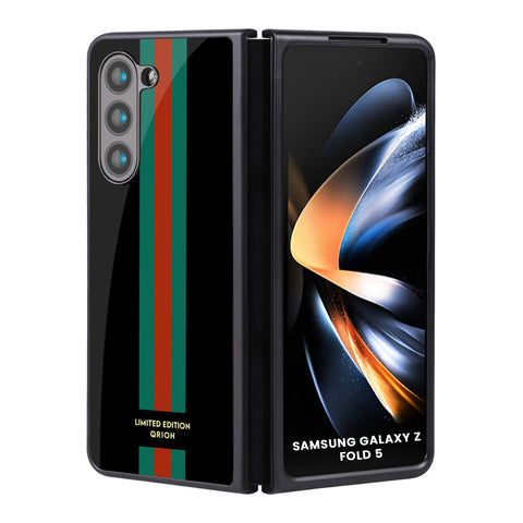 Tricolor Palette Samsung Galaxy Z Fold5 5G Glass Back Cover Online