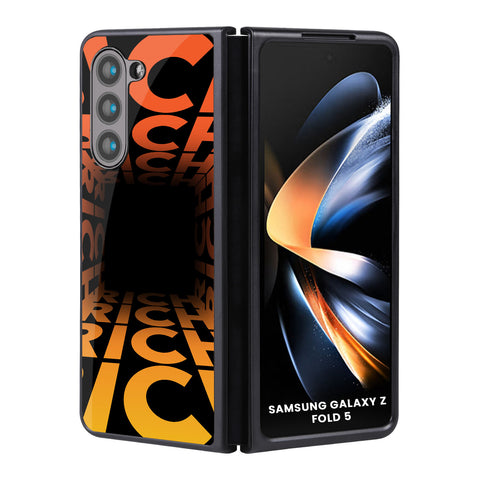 Eye Twister illusion Samsung Galaxy Z Fold5 5G Glass Back Cover Online