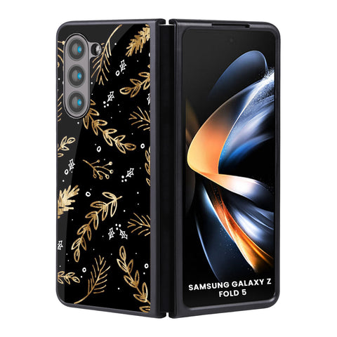 Autumn Leaves Samsung Galaxy Z Fold5 5G Glass Back Cover Online