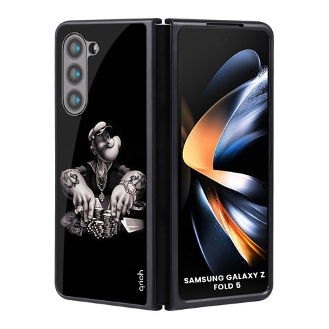 Gambling Problem Samsung Galaxy Z Fold5 5G Glass Back Cover Online