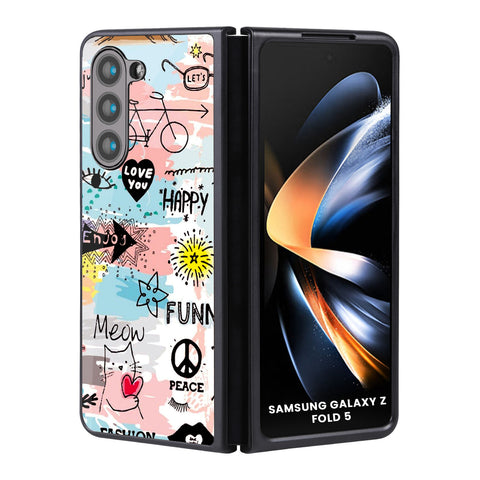 Just For You Samsung Galaxy Z Fold5 5G Glass Back Cover Online