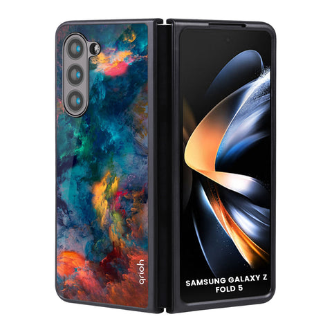 Cloudburst Samsung Galaxy Z Fold5 5G Glass Back Cover Online