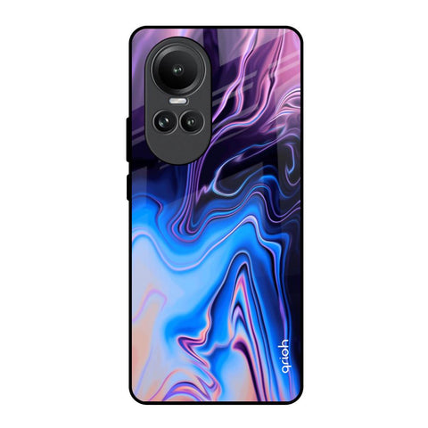 Psychic Texture Oppo Reno10 5G Glass Back Cover Online