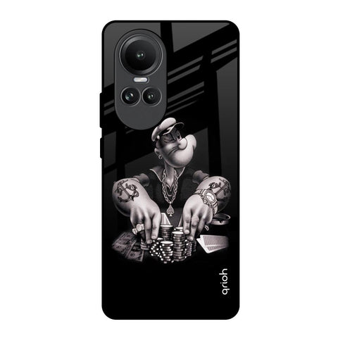 Gambling Problem Oppo Reno10 5G Glass Back Cover Online