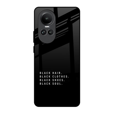 Black Soul Oppo Reno10 5G Glass Back Cover Online