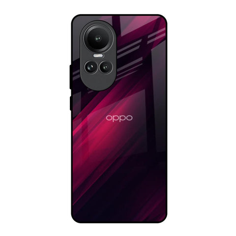 Razor Black Oppo Reno10 5G Glass Back Cover Online