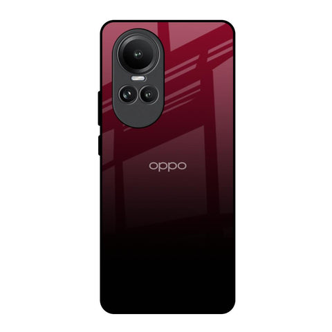 Wine Red Oppo Reno10 5G Glass Back Cover Online
