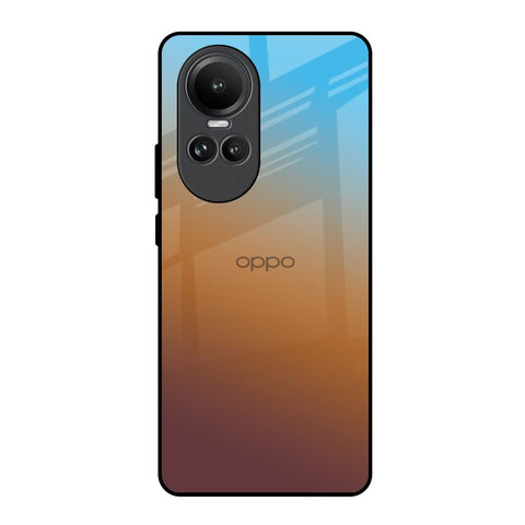 Rich Brown Oppo Reno10 5G Glass Back Cover Online