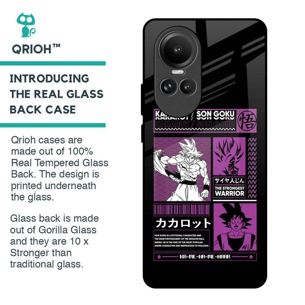 Strongest Warrior Glass Case for Oppo Reno10 5G