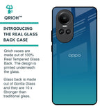 Celestial Blue Glass Case For Oppo Reno10 5G