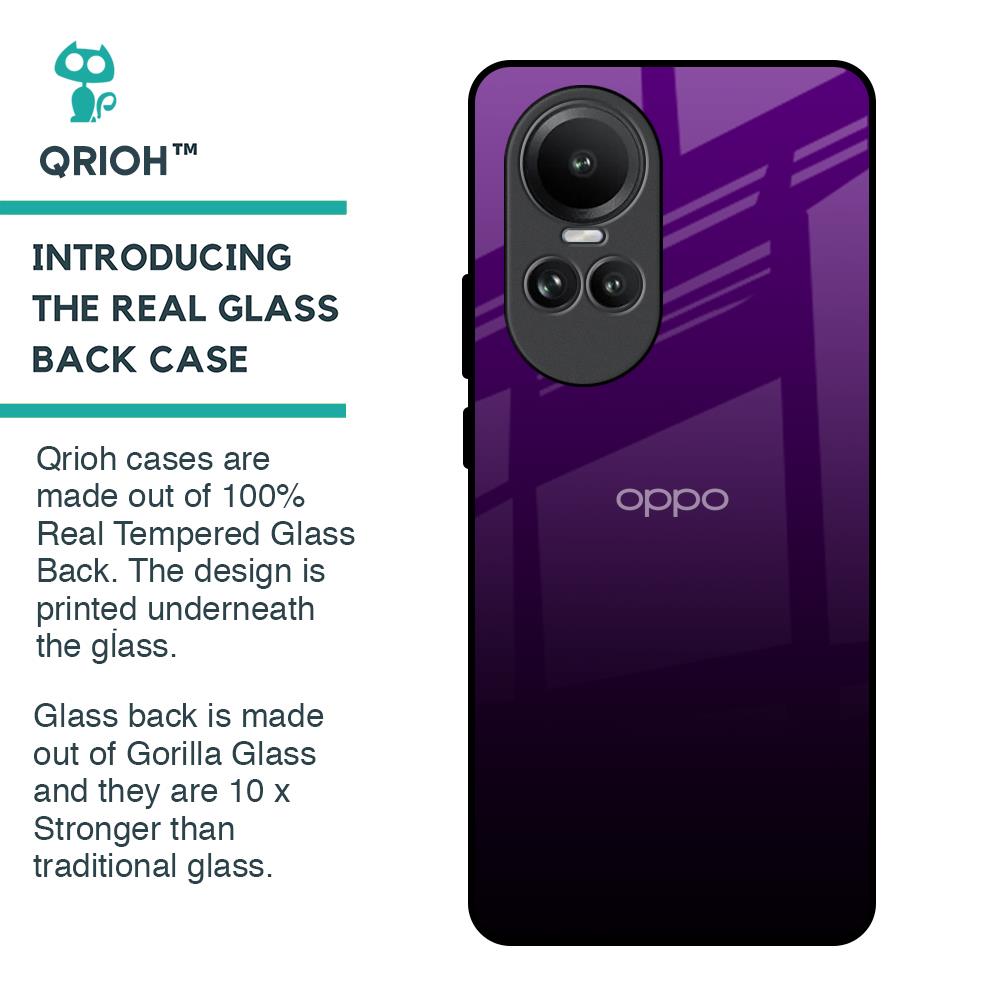 Harbor Royal Blue Glass Case For Oppo Reno10 5G