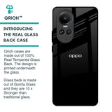 Jet Black Glass Case for Oppo Reno10 5G
