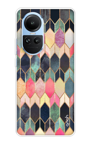 Shimmery Pattern Oppo Reno10 5G Back Cover