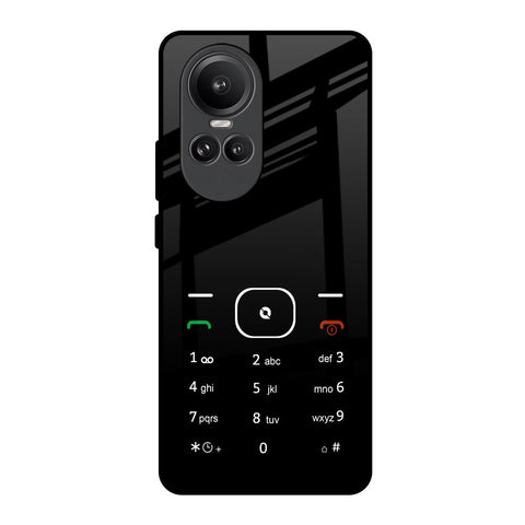 Classic Keypad Pattern Oppo Reno10 Pro 5G Glass Back Cover Online