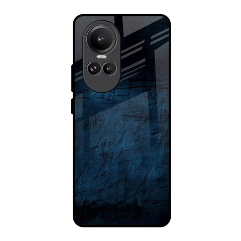 Dark Blue Grunge Oppo Reno10 Pro 5G Glass Back Cover Online