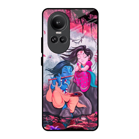 Radha Krishna Art Oppo Reno10 Pro 5G Glass Back Cover Online