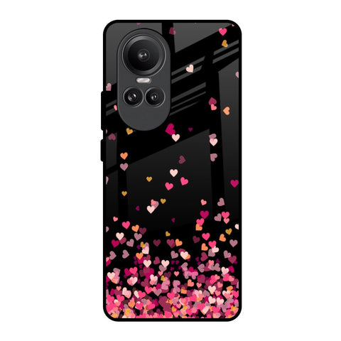 Heart Rain Fall Oppo Reno10 Pro 5G Glass Back Cover Online