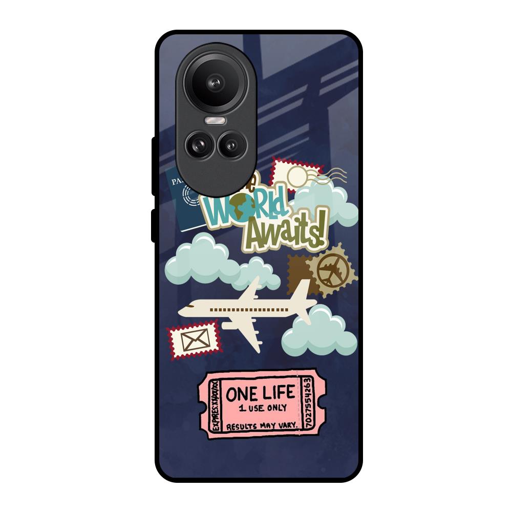 Tour The World Oppo Reno10 Pro 5G Glass Back Cover Online
