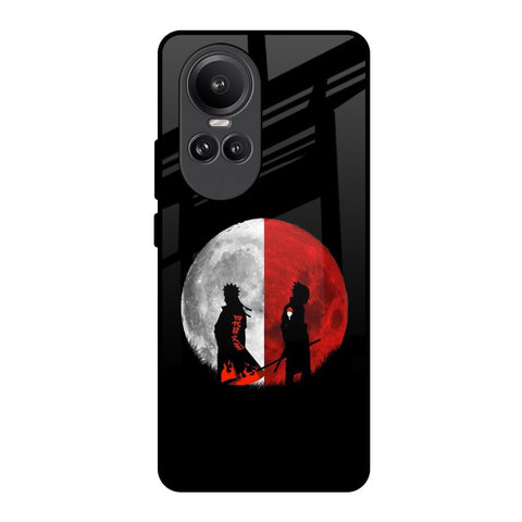 Anime Red Moon Oppo Reno10 Pro 5G Glass Back Cover Online