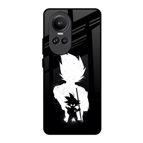 Monochrome Goku Oppo Reno10 Pro 5G Glass Back Cover Online