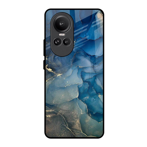 Blue Cool Marble Oppo Reno10 Pro 5G Glass Back Cover Online