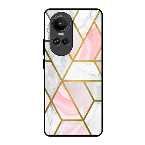 Geometrical Marble Oppo Reno10 Pro 5G Glass Back Cover Online