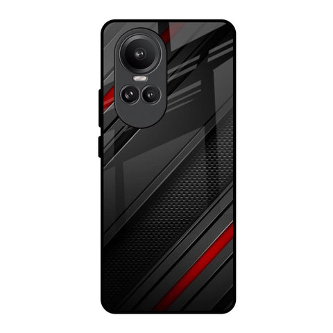 Modern Abstract Oppo Reno10 Pro 5G Glass Back Cover Online
