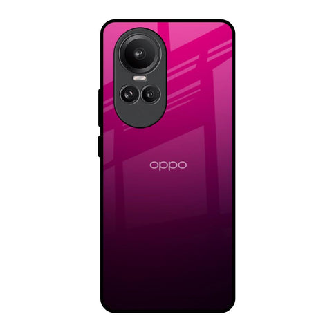 Purple Ombre Pattern Oppo Reno10 Pro 5G Glass Back Cover Online