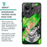 Anime Green Splash Glass Case for Oppo Reno10 Pro 5G
