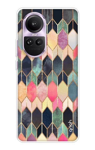 Shimmery Pattern Oppo Reno10 Pro 5G Back Cover