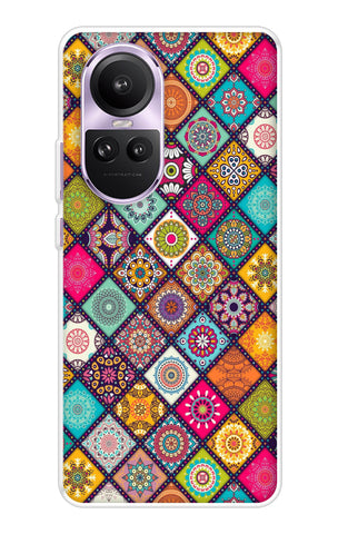 Multicolor Mandala Oppo Reno10 Pro 5G Back Cover