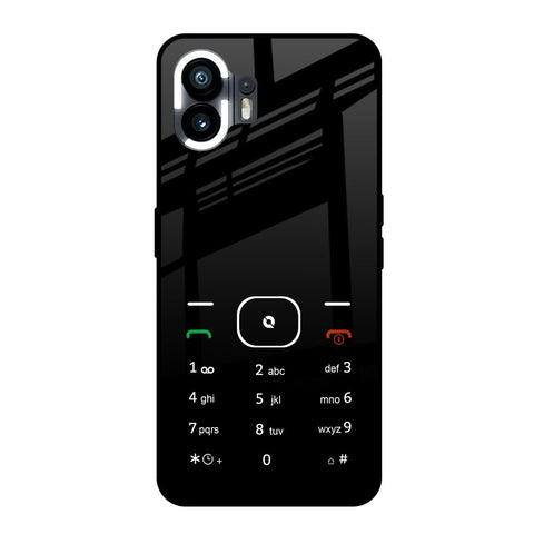 Classic Keypad Pattern Nothing Phone 2 Glass Back Cover Online