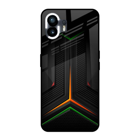 Modern Ultra Chevron Nothing Phone 2 Glass Back Cover Online