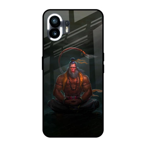 Lord Hanuman Animated Nothing Phone 2 Glass Back Cover Online