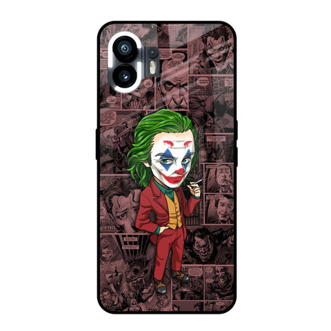 Joker Cartoon Nothing Phone 2 Glass Back Cover Online