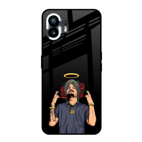 Punjabi Singer Poster Nothing Phone 2 Glass Back Cover Online