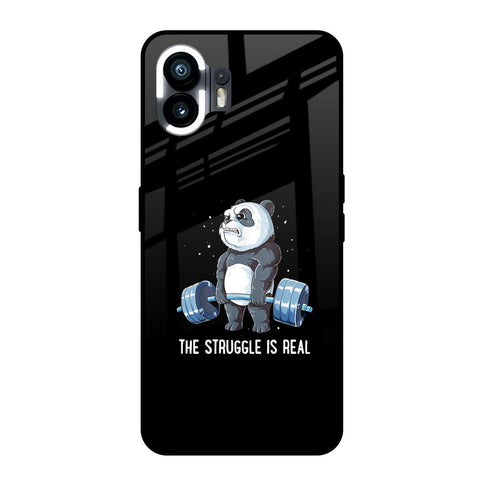Real Struggle Nothing Phone 2 Glass Back Cover Online