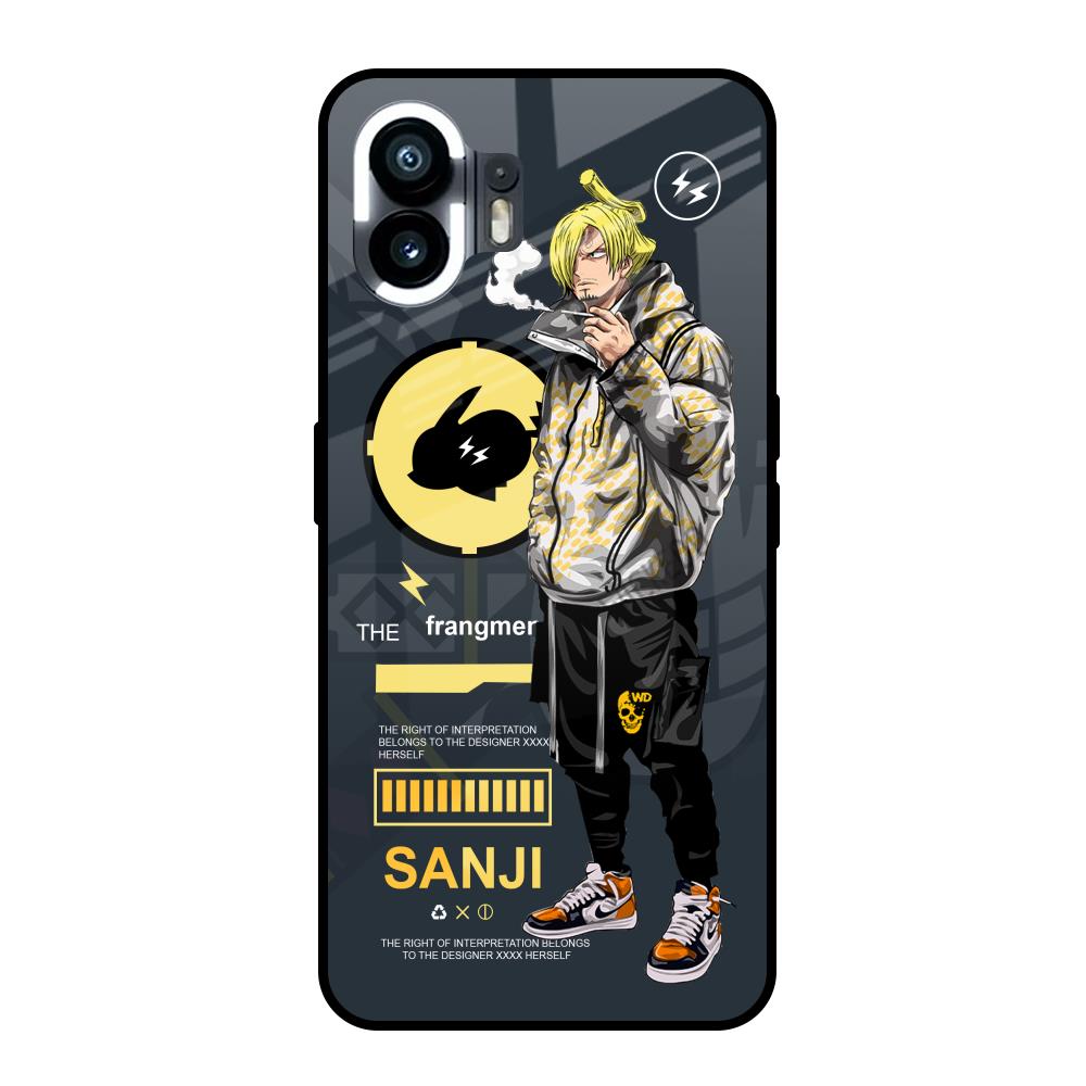Cool Sanji Nothing Phone 2 Glass Back Cover Online