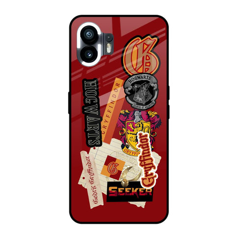 Gryffindor Nothing Phone 2 Glass Back Cover Online