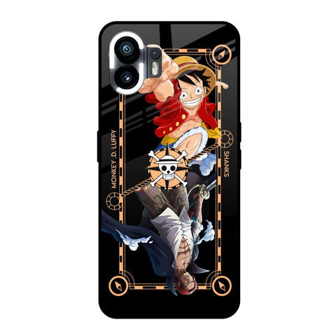Shanks & Luffy Nothing Phone 2 Glass Back Cover Online