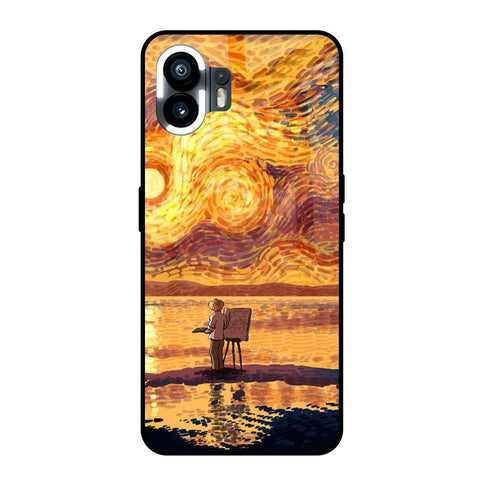 Sunset Vincent Nothing Phone 2 Glass Back Cover Online