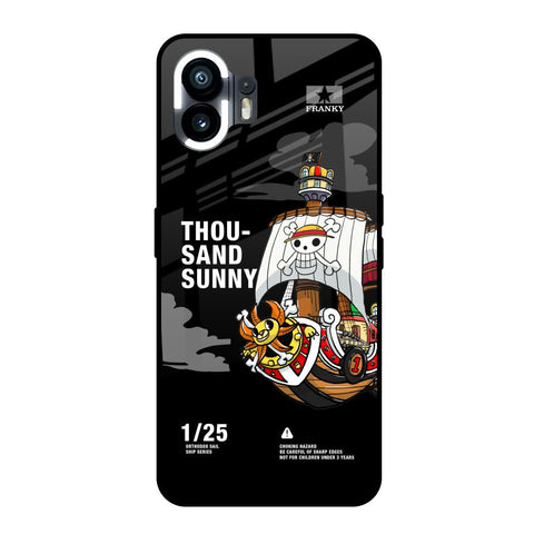 Thousand Sunny Nothing Phone 2 Glass Back Cover Online