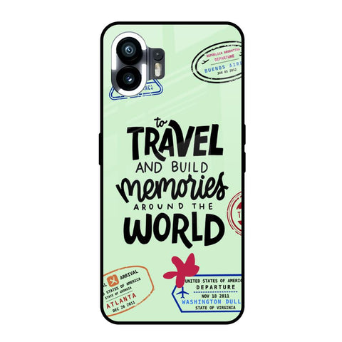 Travel Stamps Nothing Phone 2 Glass Back Cover Online