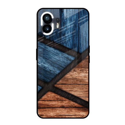Wooden Tiles Nothing Phone 2 Glass Back Cover Online