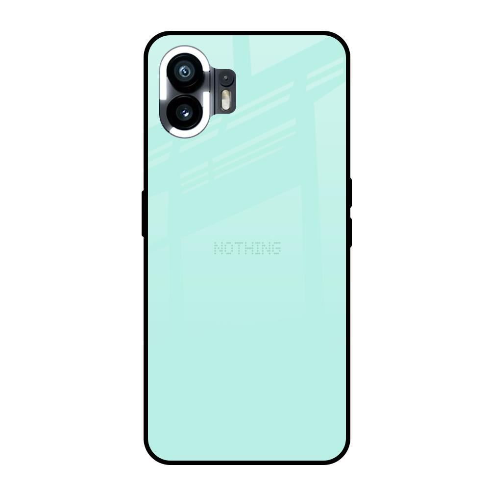 Teal Nothing Phone 2 Glass Back Cover Online