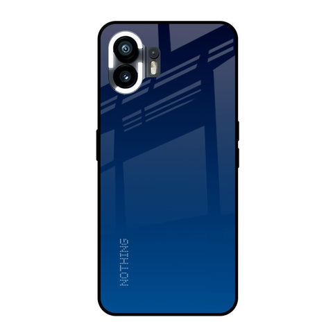 Very Blue Nothing Phone 2 Glass Back Cover Online