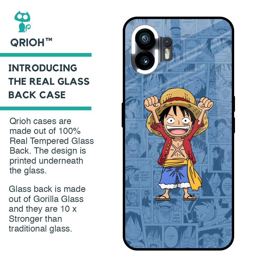 Chubby Anime Glass Case for Nothing Phone 2